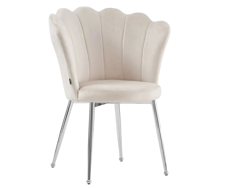 Chaise Coquillage - Chaise de salle à manger - Par lot de 2