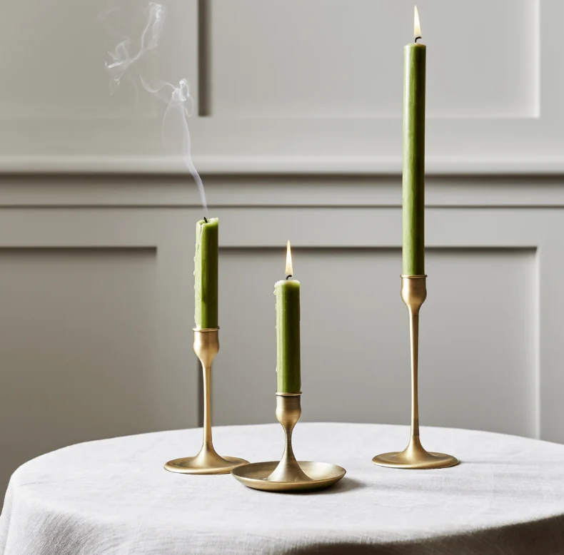 Heddon Candlestick, Brass