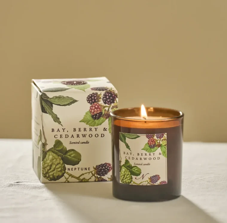 Bay, Berry & Cedarwood Scented Candle