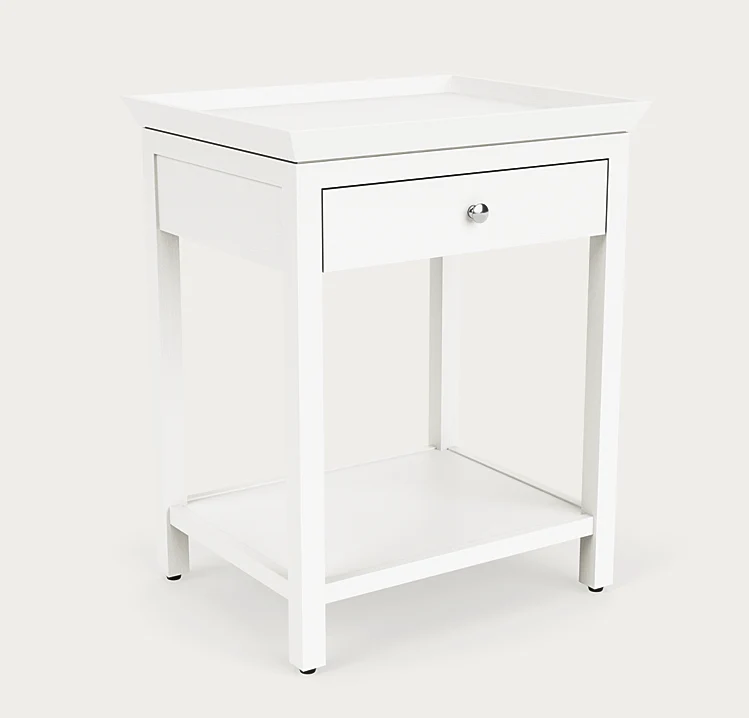 Aldwych Tall Tray Side Table, Painted