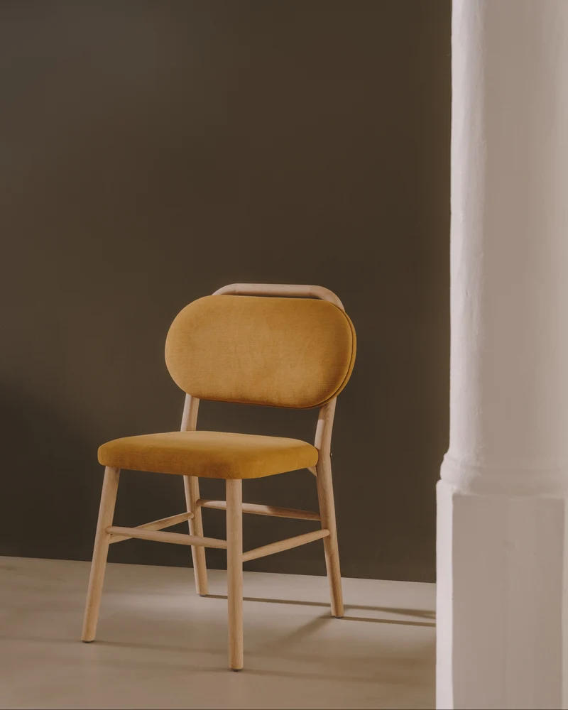Helda chair in mustard