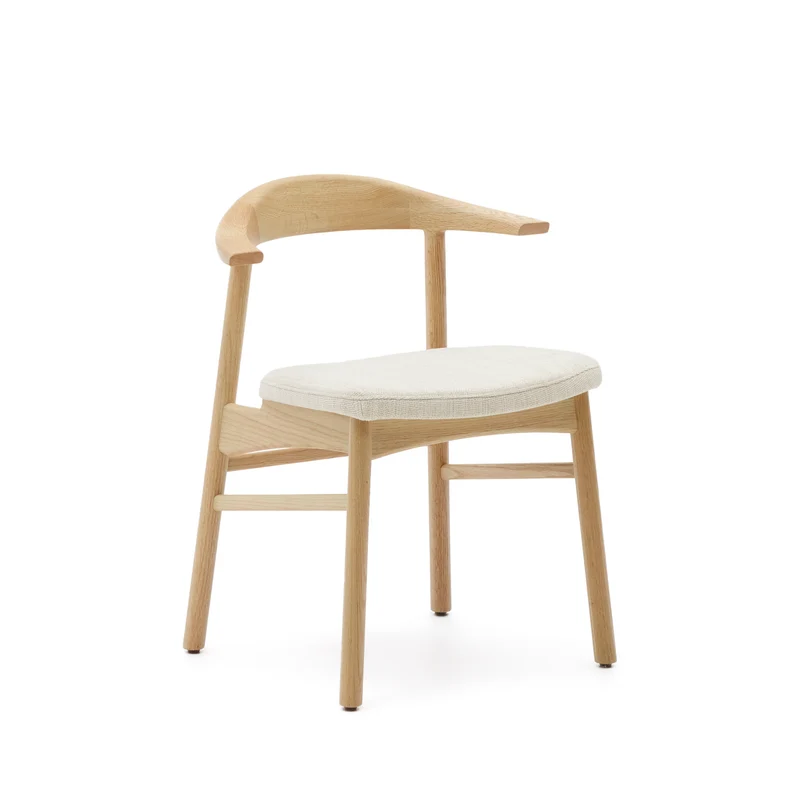 Cover for the Timons chair in beige chenille