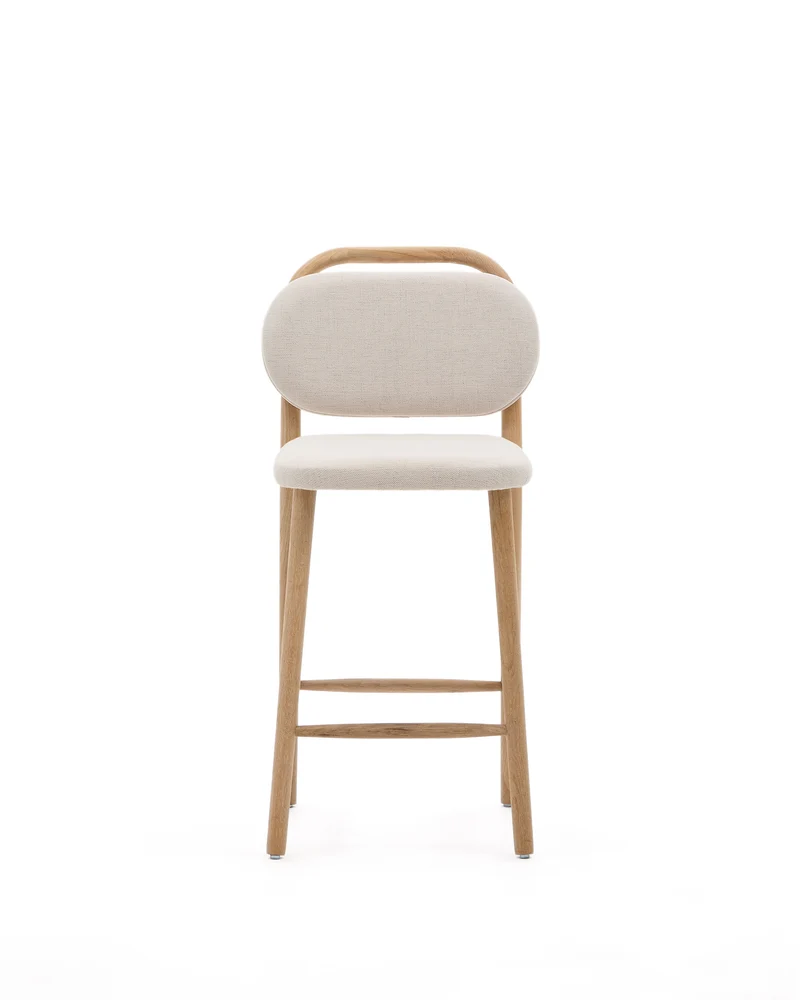 Helda stool in beige 65 cm