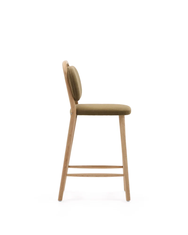 Helda stool in green 65 cm