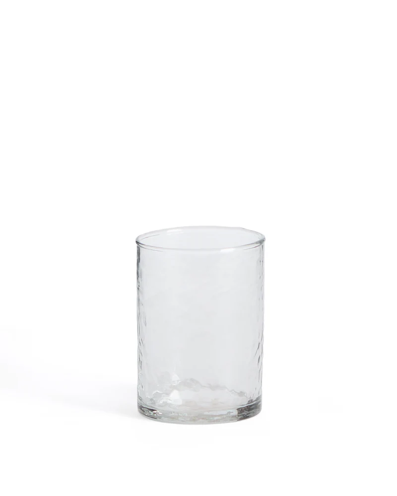Obila cup made of transparent recycled glass