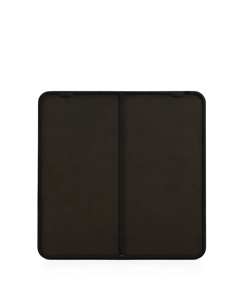 Marco black metal mirror 60 x 60cm
