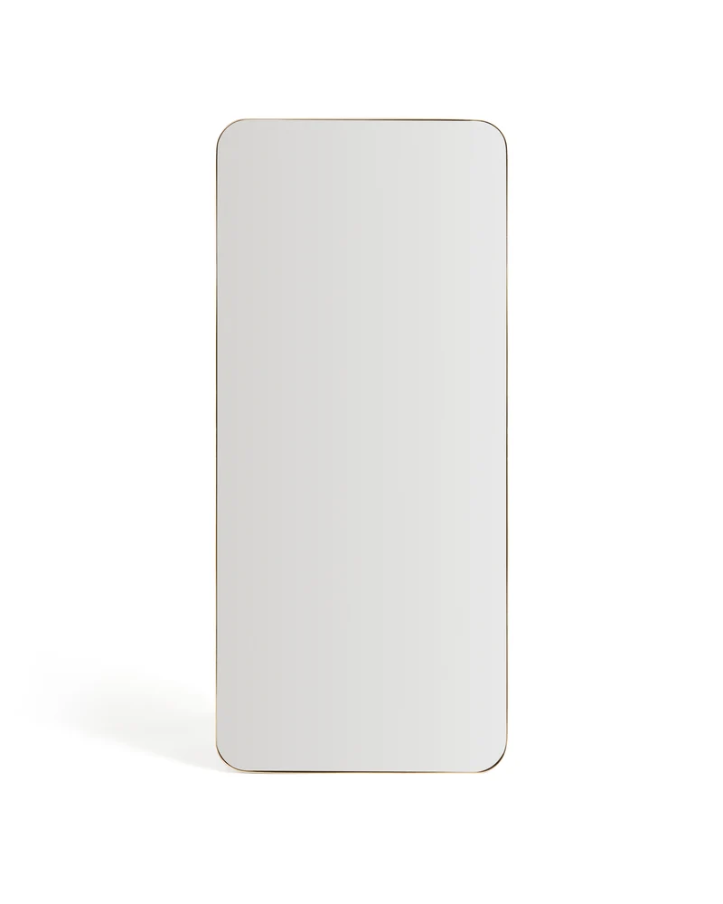 Marco gold metal mirror 80 x 180cm