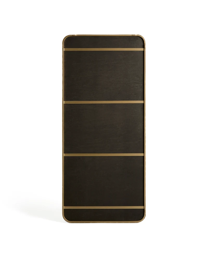 Marco gold metal mirror 80 x 180cm
