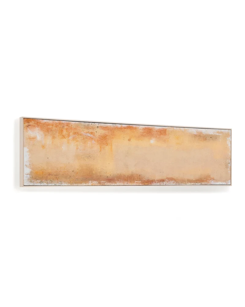 Selnar yellow abstract picture 182 x 47cm