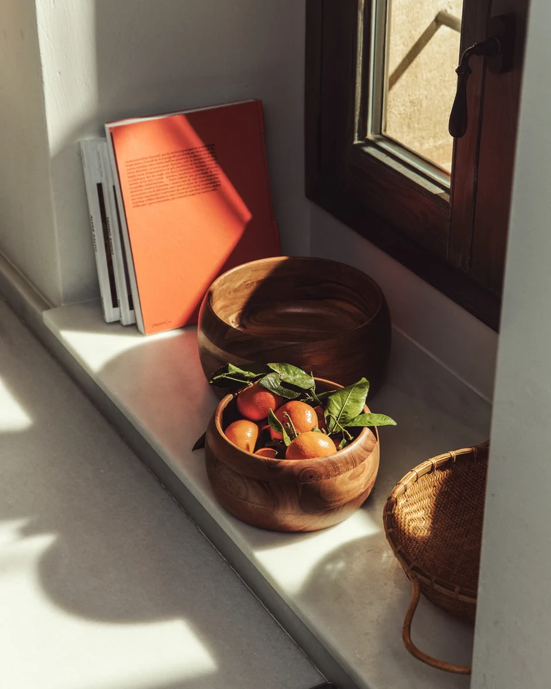 Malor small acacia wood bowl