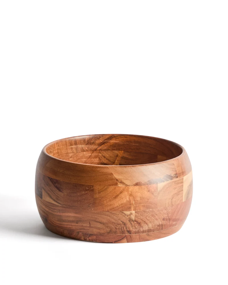 Malor large acacia wood bowl