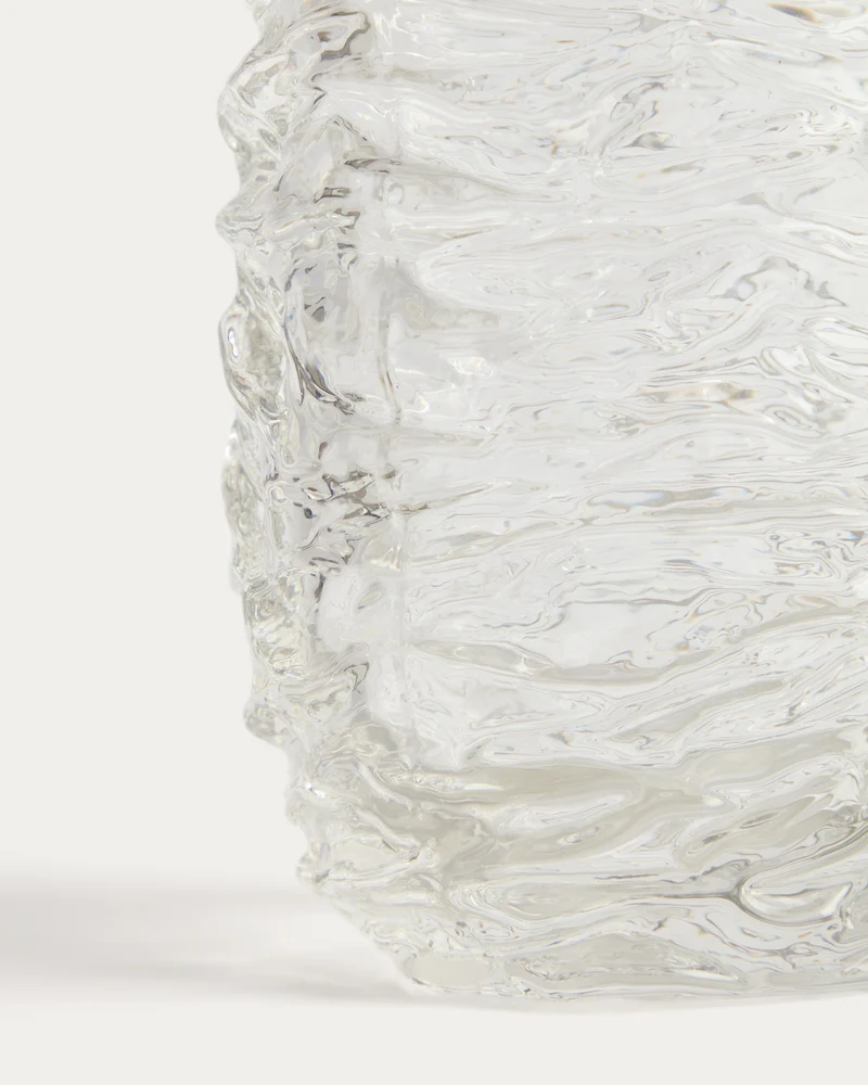 Vorma clear glass vase 29.5cm