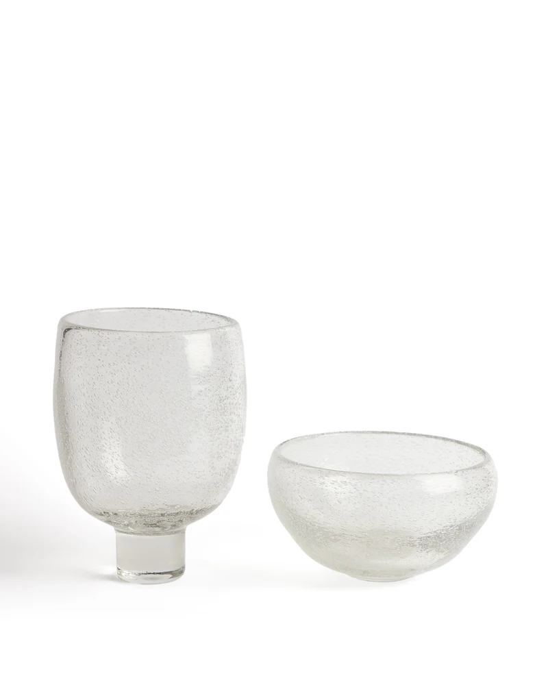Sirau clear glass centrepiece Ø29.8cm
