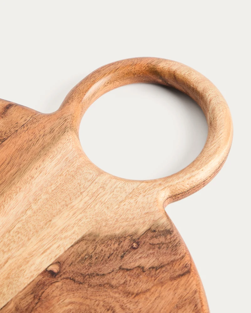 Dalme acacia wood serving board Ø35.5cm