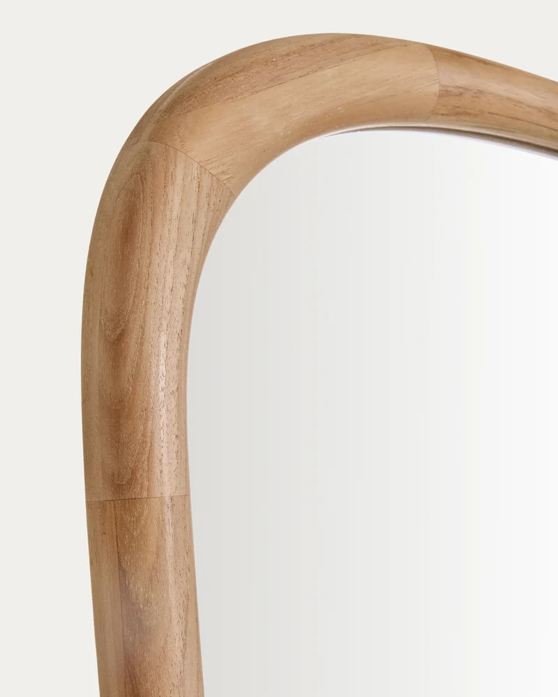 Alura teak wood mirror 158 x 61cm FSC 100%