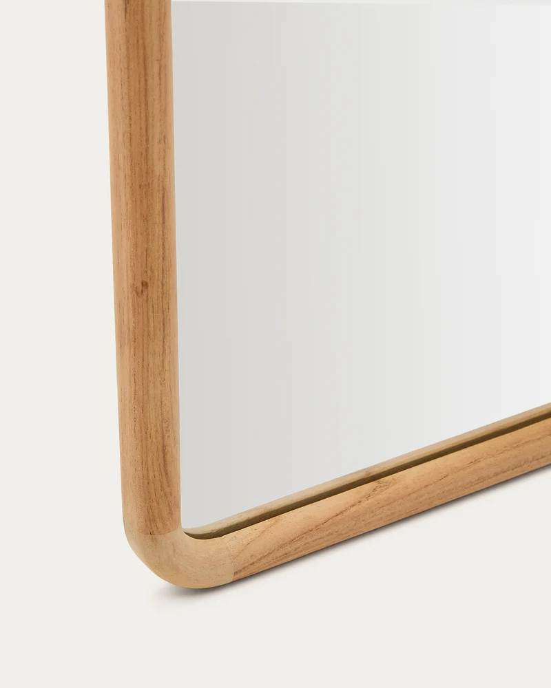 Milsa teak wood mirror 55 x 155cm FSC 100%
