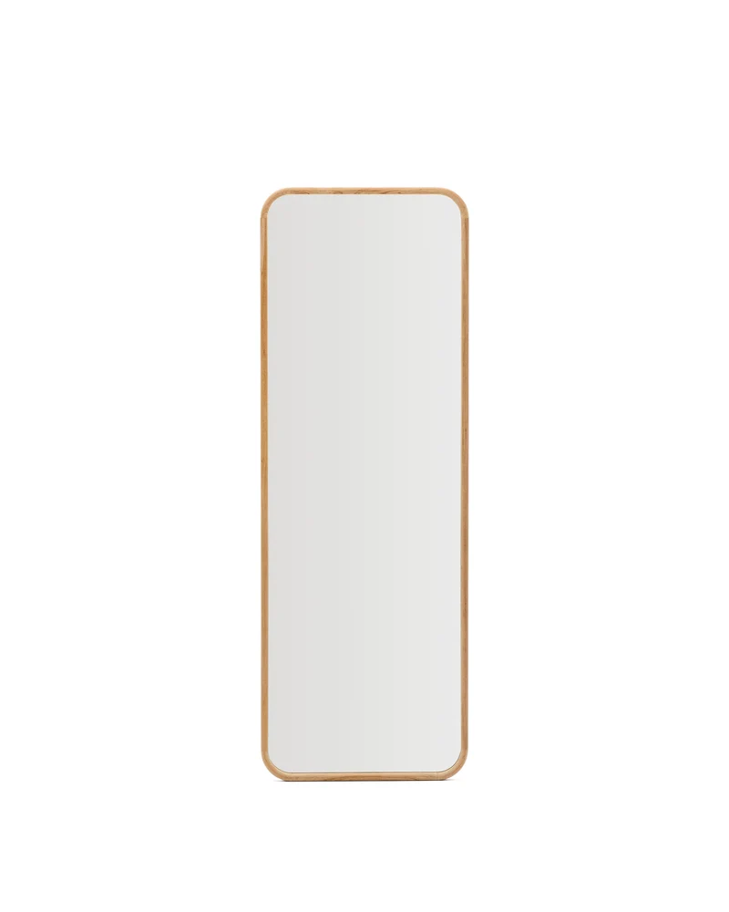 Milsa teak wood mirror 54 x 154cm FSC 100%