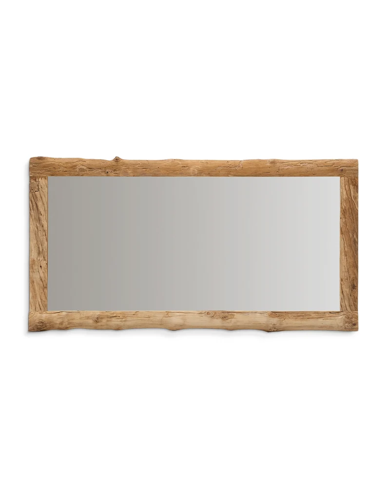 Ibro wooden mirror, 105 x 200 cm