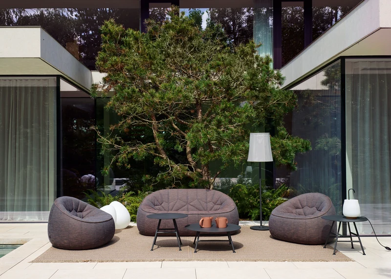 OTTOMAN - Canapé 2 places outdoor