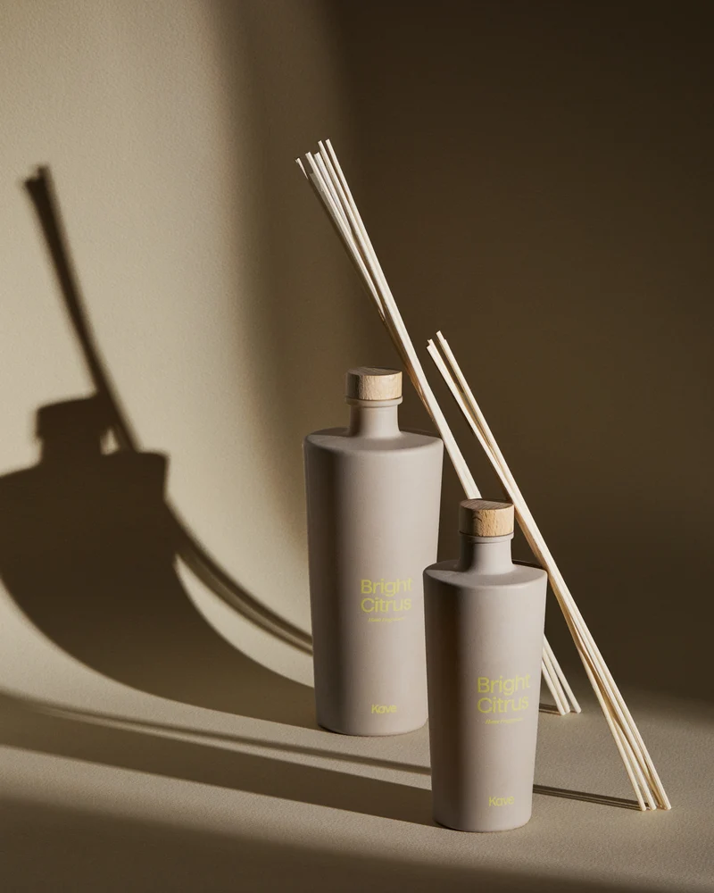 Bright Citrus citronella fragrance diffuser with sticks 500ml