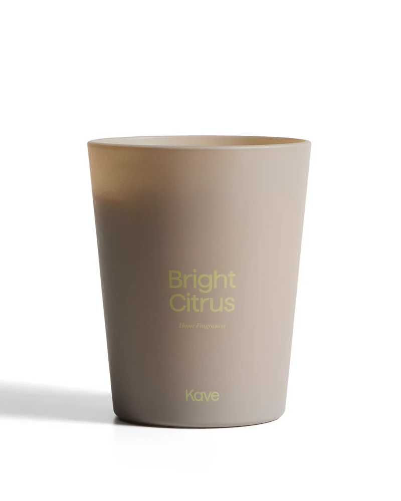Bright Citrus citronella scented candle 900g