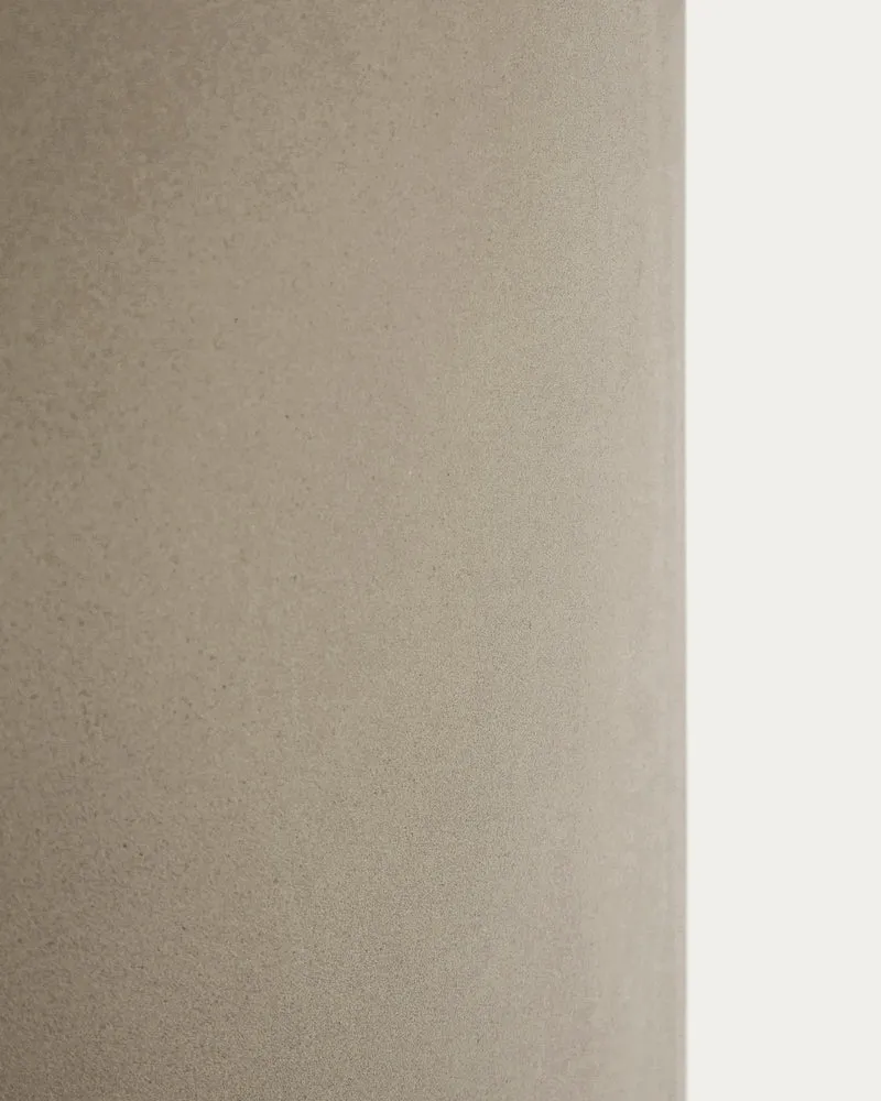 Aiguablava grey cement planter Ø 42cm