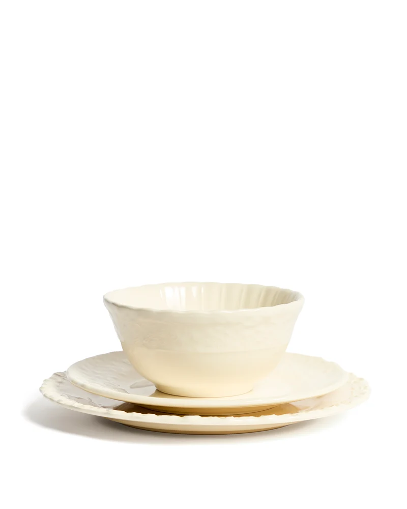 Beige Varla ceramic bowl