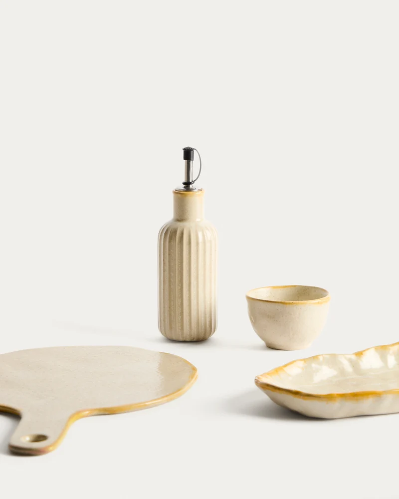 Belor white ceramic bowl