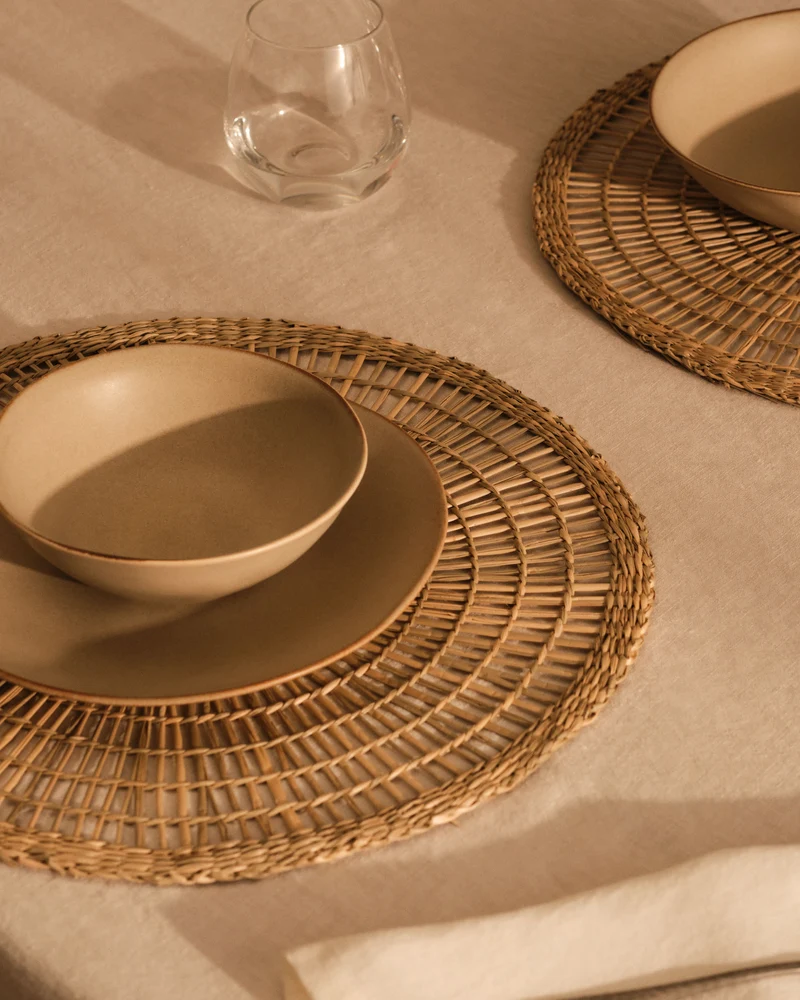 Palau set of 2 Round Placements