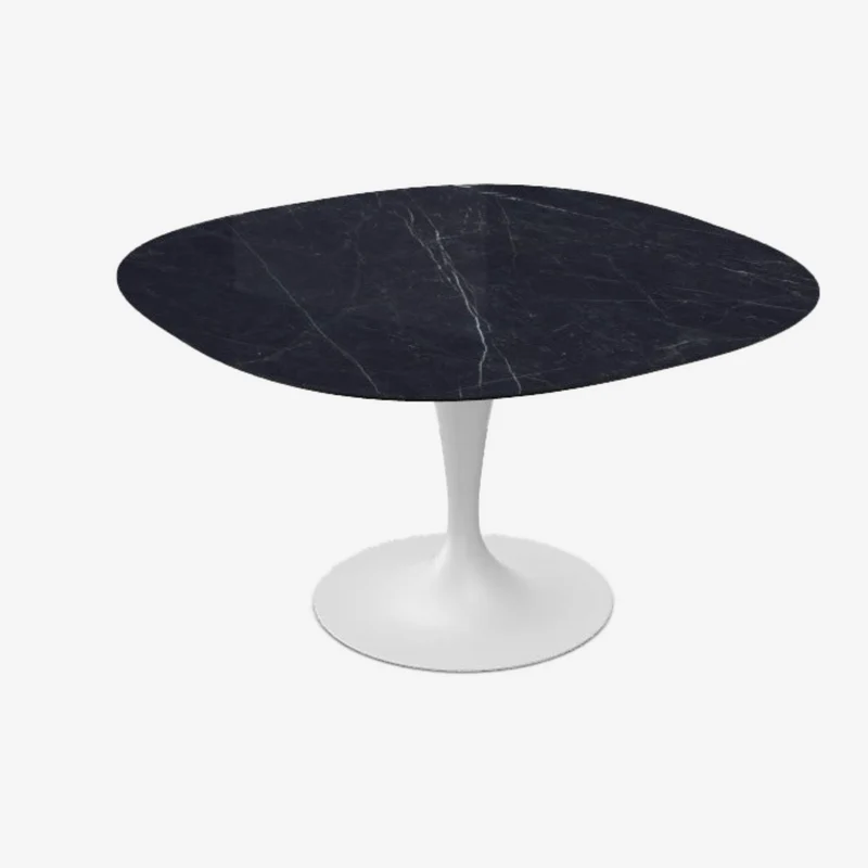 FLÛTE SHAPED - Table Carrée bords arrondis