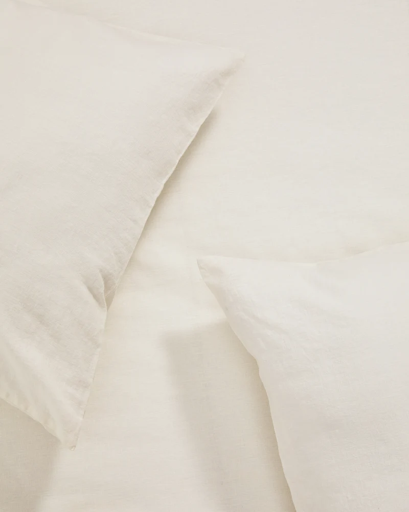 Simmel set of 2 beige pillow cases 50 x 70cm