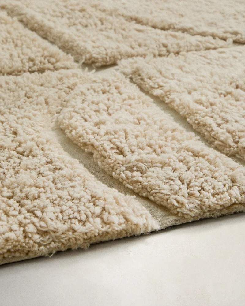 Nak Ecru Rug, 200 x 300 cm