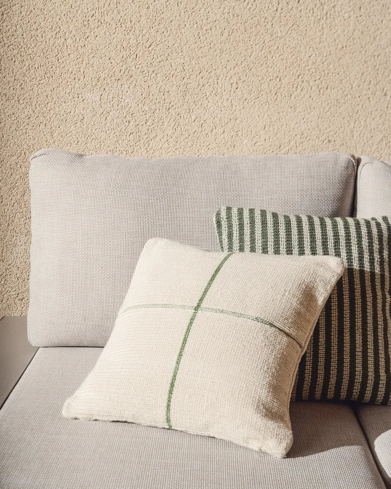 Atima green cushion cover