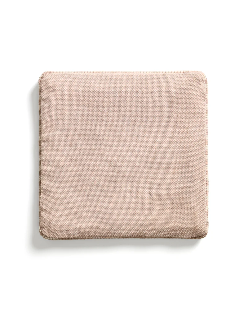 Dirome beige striped chair cushion