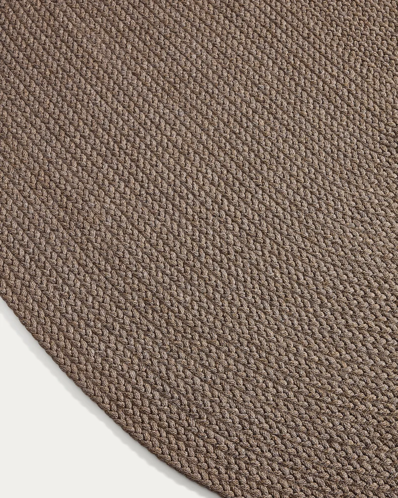 Despas Beige Oval Rug 160 x 230cm