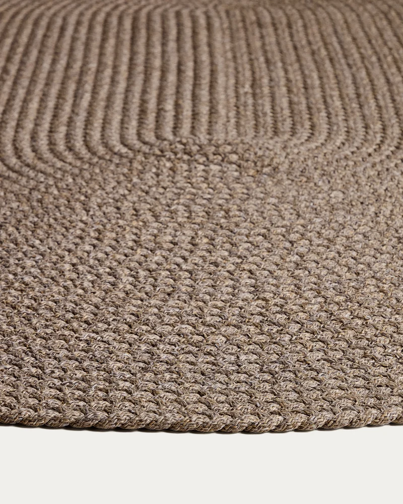 Despas Beige Oval Rug 160 x 230cm
