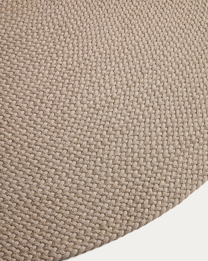 Despas Ecru Round Rug
