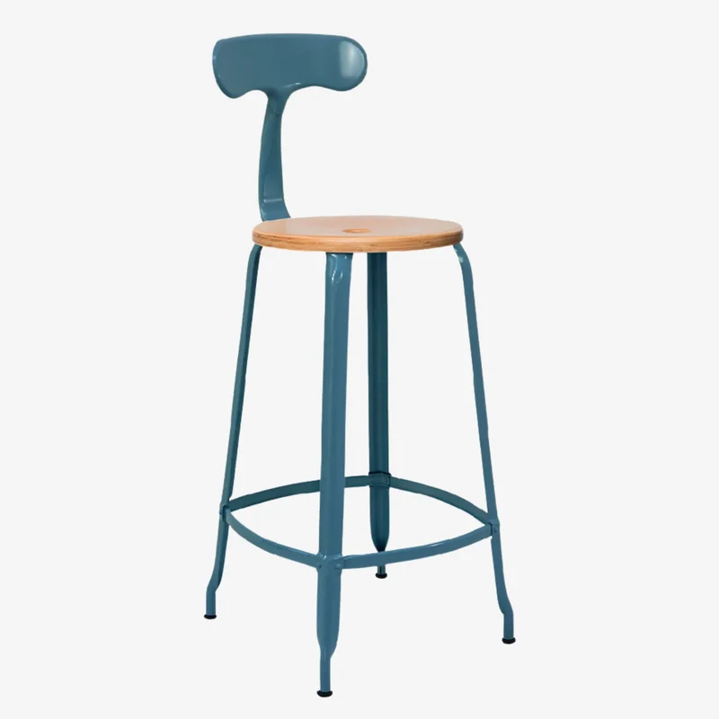 NICOLLE® - Chaise métal et bois