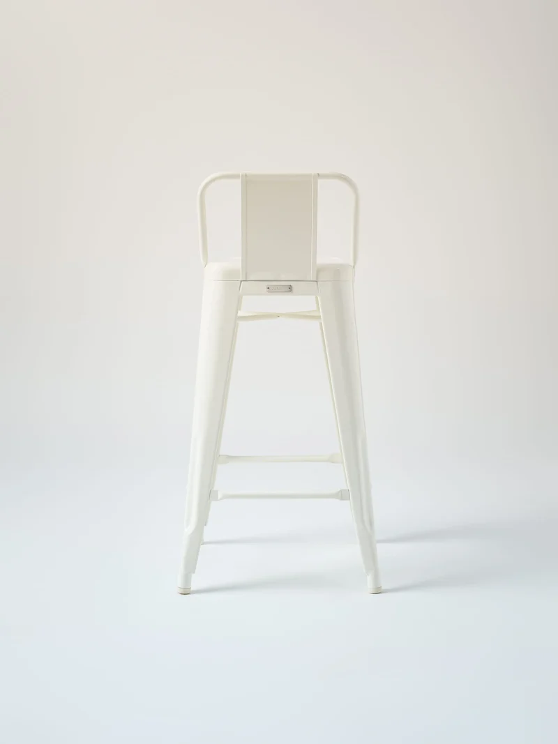 Tabouret petit dossier H65cm