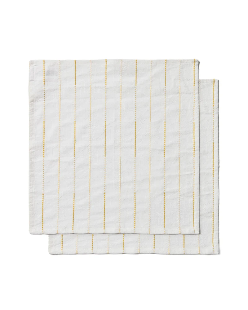 Anila set of 2 cotton napkins 35 x 35cm