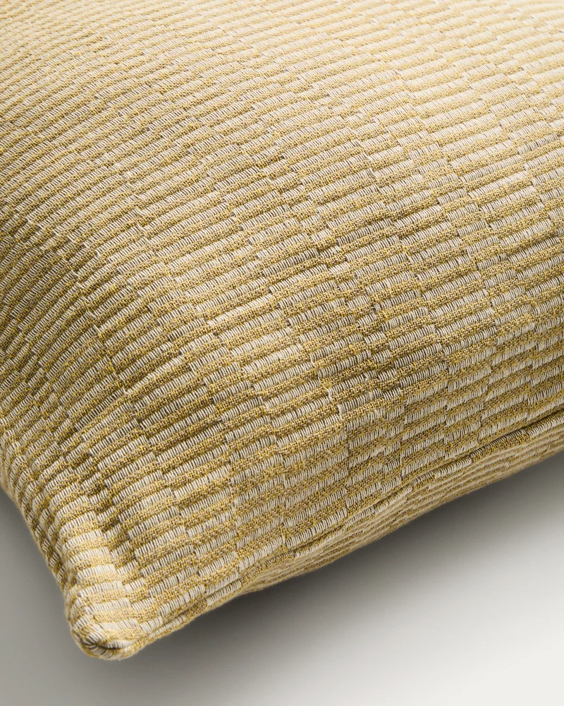 Nerel yellow cushion cover