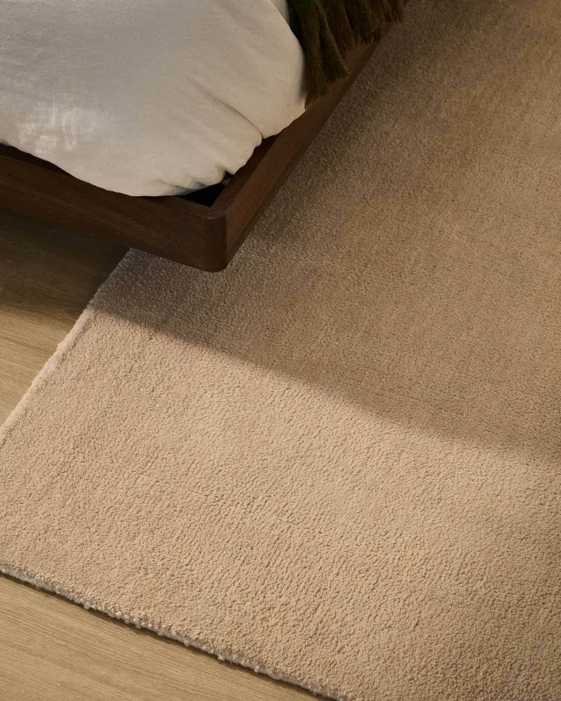 Empuries beige runner rug