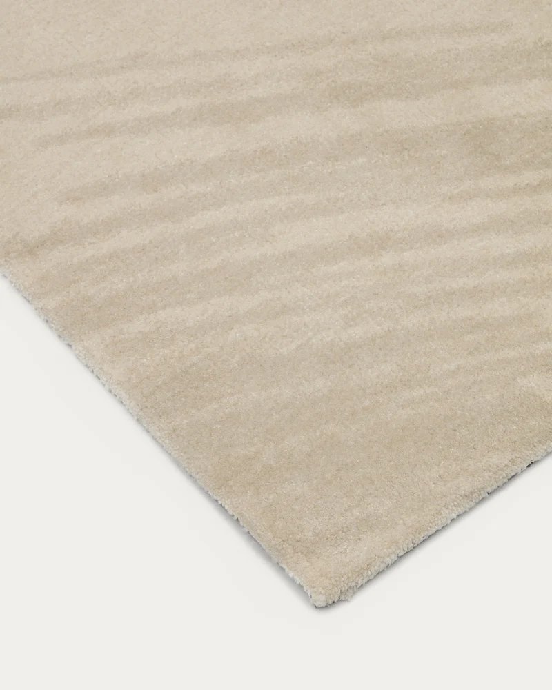 Empuries beige runner rug