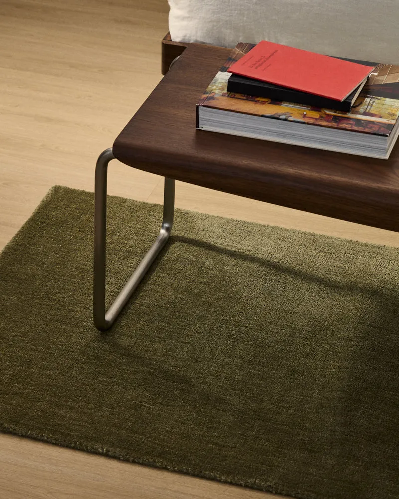 Empuries green runner rug