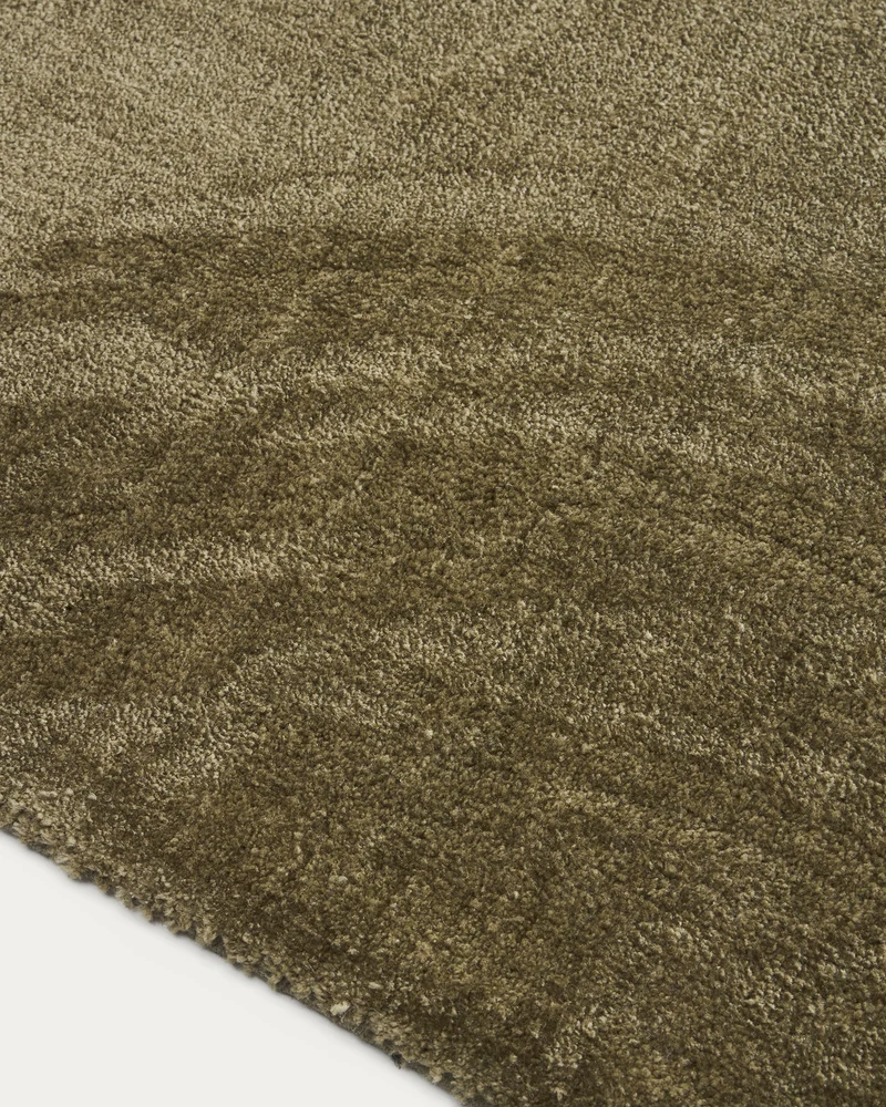 Empuries green runner rug