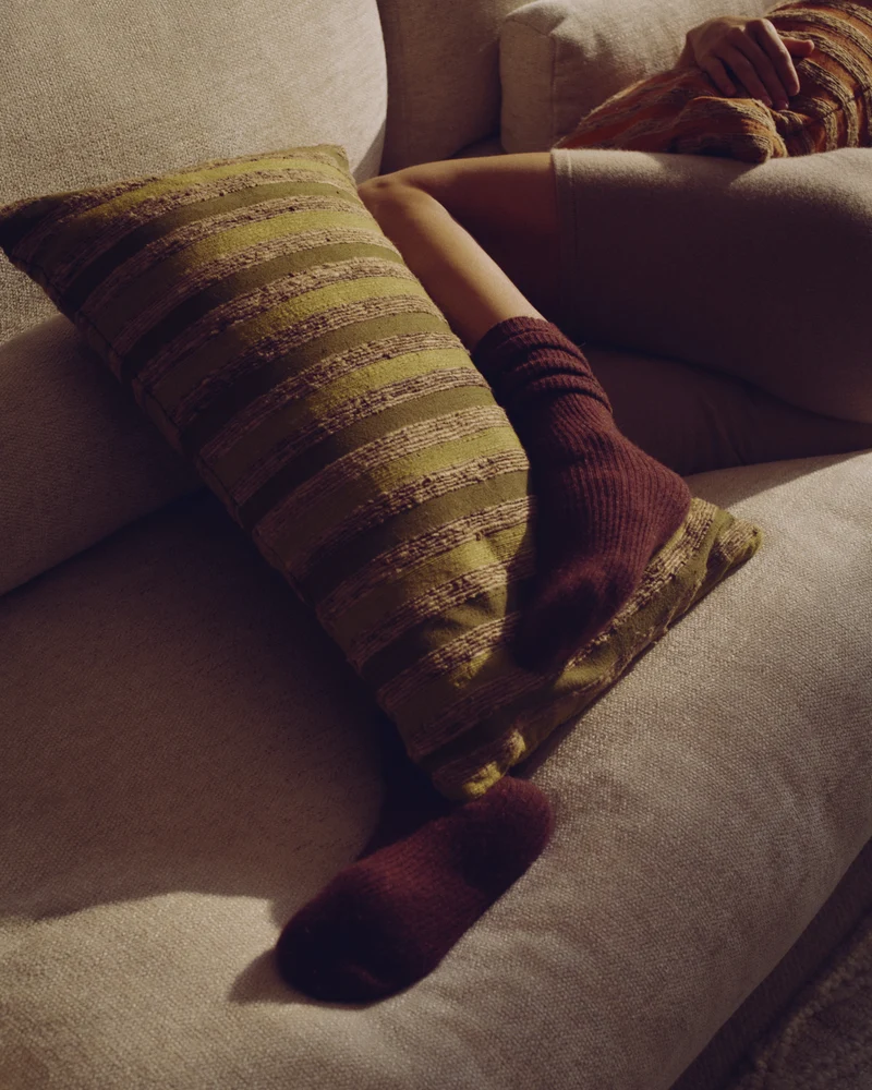 Dorevi green cushion cover 40 x 60cm