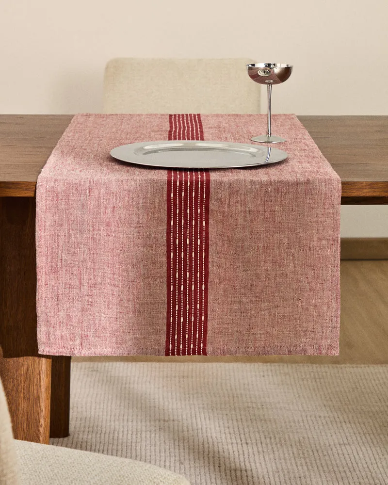 Calena linen table runner 50 x 150 cm