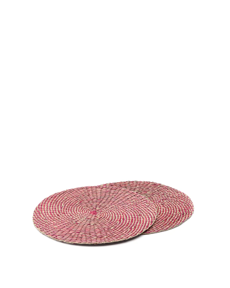 Rivela set of 2 placemats Ø38cm