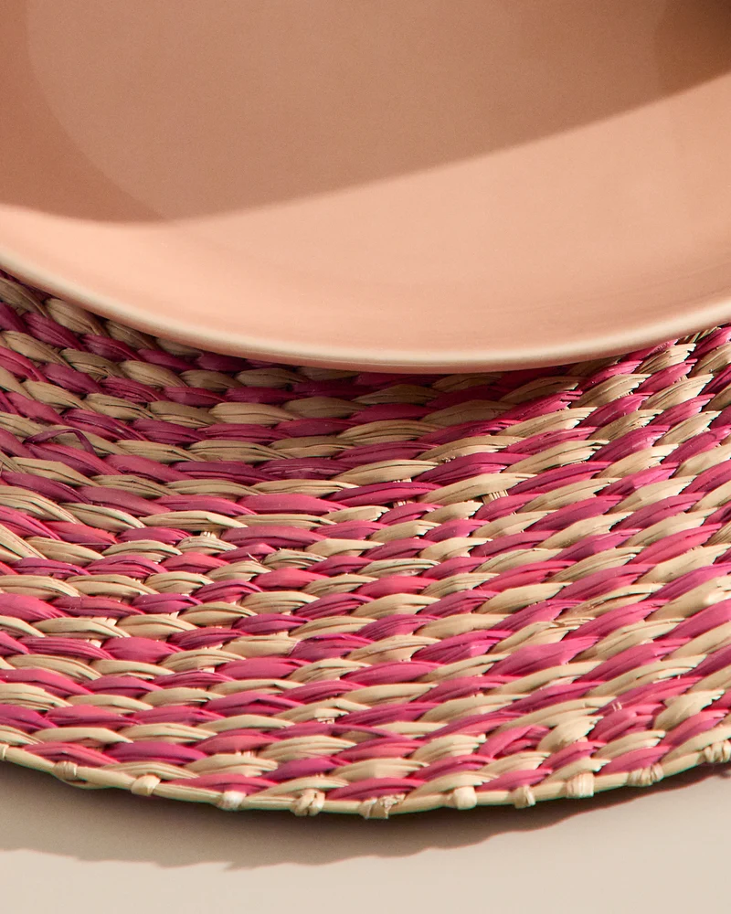 Rivela set of 2 placemats Ø38cm