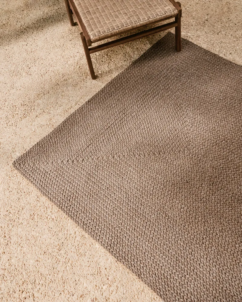 Rug Despas in synthetic fibers beige 160 x 230 cm